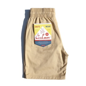 Mサイズ クックマン シェフ ショートパンツ サンド ベージュ COOKMAN Chef Short Pants SAND ワークパンツの画像1