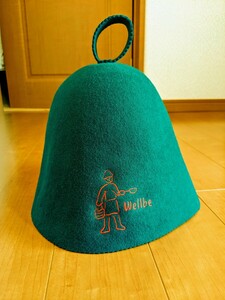 [ new goods unused ]we ruby . original sauna hat green 