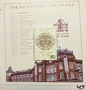 [ Charge amount of money 1,500 jpy ( buy hour. ..)] rare [ new goods * unused ] Tokyo station opening 100 anniversary commemoration suica exclusive use cardboard attaching [ free shipping ]