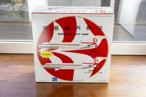 1/200 scale Jet-x made [ higashi . domestic aviation BOEING 727-100 JA8314]Art No.JXL134A