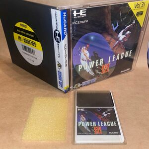 【PCエンジン】パワーリーグ3 HuCARD HUDSON SOFT 【PC Engine】