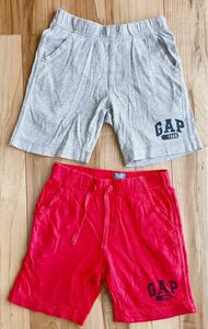 baby GAP ロゴスウェット　ショートパンツ　１００センチ　２枚セット