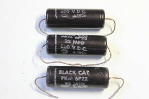 CD BLACK CAT　0.22μF　600VDC