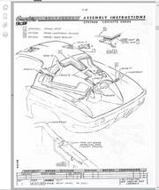 シボレー　コルベット　C2　アッセンブリー マニュアル　 Chevrolet Corvette 1963 C2　assembly　manual_画像3