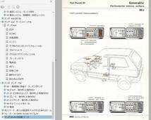 Fiat Panda パンダ 141 整備書　修理書　ワークショップマニュアル_画像9