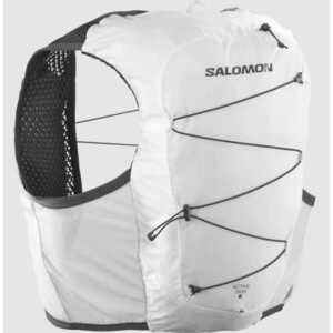 サロモン ACTIVE SKIN 8 SET トレランバックパック M ホワイト×エボニー #LC1928100 ACTIVE SKIN 8 with flasks SALOMON 新品 未使用