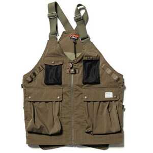 ナンガ ヒノックリップストップ フィールドベスト(メンズ) M アーミーグリーン #N0001146 HINOC RIPSTOP FIELD VEST AMG NANGA 新品 未使用