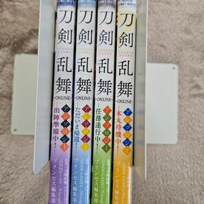 刀剣乱舞－ONLINE－アンソロジー　4冊セット(プリンセスコミックスデラックス)