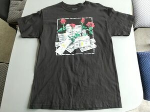 ★美品★DGK 半袖 Tシャツ 黒 Mサイズ★ディージーケー ブラック ビッグプリント ストリート スケーター★