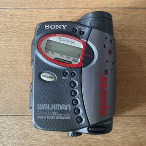 ソニー　海外仕様ウォークマン WALKMAN WM-FS593 SPORTS ジャンク　外観良品