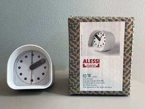 ALESSI アレッシィ　Optic Clock オプティックアラームクロック Joe Colombo 未使用動作未確認
