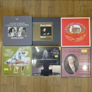 CLASSIC LP BOX 6セット/Bruno Walter・Morzart・Bethooven etc.../Ｂ-12210