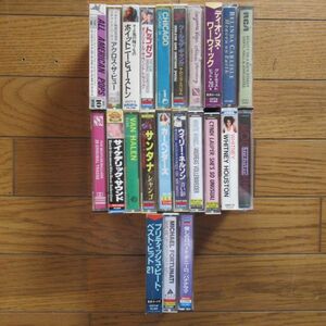 ROCK cassette tape /2 1 pcs . summarize /WHITNEY HOUSTON,SANTANA,CHICAGO etc.../B-12219
