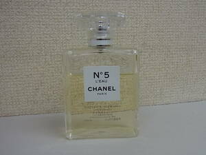 160510K02-0525K-C6■シャネル CHANEL■N°5 EDT LEAU ロー 100ml／中古品