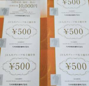 JR九州鉄道株主優待券1セットです。