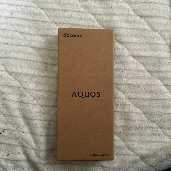 AQUOS wish3 ブラック