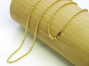 ☆ 彡 Бесплатная доставка! Сделано в Италии [18 золото] Pipelope 60 см длиной ожерелье