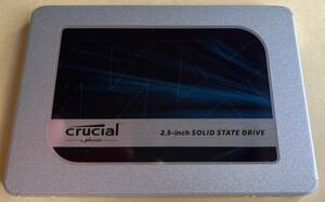 Crucial MX500（SSD 500GB）スペーサー付き