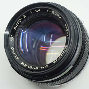 オリンパス OM ZUIKO MC AUTO-S 50mm F1.4 標準レンズ 単焦点の画像1