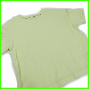 ▽★Ray BEAMS(レイビームス)♪Tシャツ♪カットアウト スリーブ♪ライム