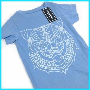 ▲□GRAFITTIE☆Tシャツ☆キッズ☆3/4☆水色