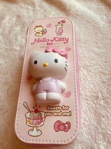 新品未使用 ハローキティー Hello Kitty ペンケース 筆箱 サンリオ