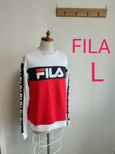 used フィラ FILA トレーナー L レディース