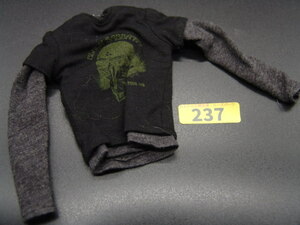 [ yellow 237 ]1/6 doll parts : Manufacturers un- details casual sweatshirt B[ long-term storage * junk treatment goods ]