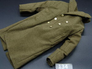 【 灰 134 】1/6ドールパーツ：DRAGON製 アメリカ軍 防寒コート（WWII)【 長期保管・ジャンク扱い品 】