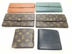 ◆◆【Louis Vuitton】ルイヴィトン ポルトフォイユサラ/マルコ(ポルト ビエ・カルト クレディ モネ） 6点セットジャンク扱い oi ◆◆