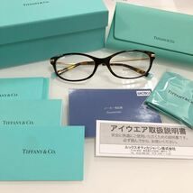 ラスト1点！安心の2年間正規保証付 定価39,380円 メーカー保証付 TIFFANY ティファニー TF2195-D 8134 TF2195D 正規品 メガネ TIFFANY&Co_画像10