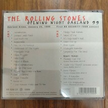 THE ROLLING STONES / OPENING NIGHT- OAKLAND 99 (2CD) First NO SECURITY-TOUR concert_画像2
