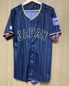 侍ジャパン レプリカユニフォーム サイズL ミズノ 野球日本代表 サムライジャパン WBC ワールドベースボールクラシック