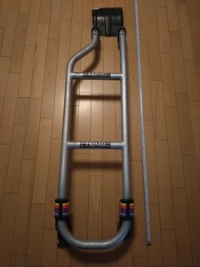 TERZO rear ladder Bongo Friendee . use aluminium material. corrosion equipped the back side ladder ladder 