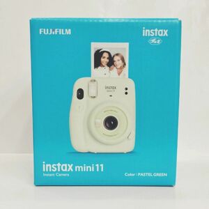 富士フイルム instax mini 11 パステルグリーン FUJIFILM 新品未使用 チェキ