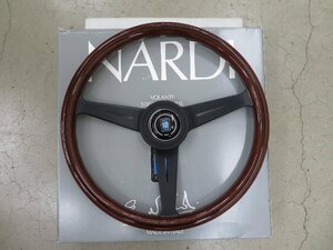 正規品　B級品扱い　NARDI　クラシック　品番　N122　ウッド＆ブラックスポーク　360ｍｍ　現状お渡し