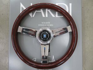 未使用　正規品　NARDI　クラシック　品番　N100　ウッドXポリッシュスポーク　330ｍｍ　現品あり