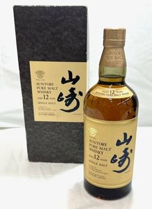 ◆東京都内限定配送◆【未開栓】サントリー　山崎12年　ピュアモルトウイスキー　SUNTORY WHISKY PUREMALT　750ml　43％【送料別】FA2189