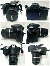 【中古品】(※動作未確認)キャノン　Canon　デジタル一眼カメラ　EOS Kiss X3/18－55mm 1:3.5-5.6IS【送料別】FD1059_画像2