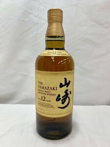 ◆東京都限定配送◆【未開栓】サントリー シングルモルト 山崎12年 ウイスキー SUNTORY 700ml 43%【送料別】TA1101