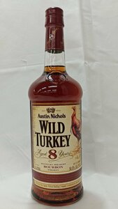 【未開栓】ワイルドターキー 8年 バーボンウイスキー WILD TURKEY Austin Nichols Aged8Years BOURBONWHISKY 1L 50.5%【送料別】IA0428