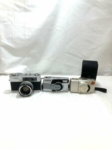 【中古品】(※動作未確認)(※フィルムカメラ3点セット)　MINOLTA 7s/OLYMPUS OZ 105R/OLYMPUS μZOOM 140 VF【送料別】HD0092