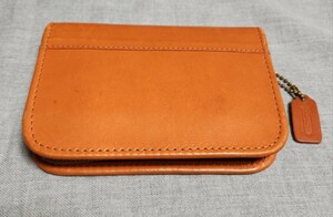 COACH　本革 二つ折り財布