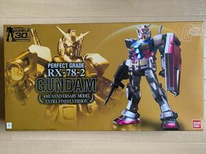 バンダイ PG ガンダムRX78-2 30th ANNIVERSARY MODEL EXTRA FINISH VERSION 未使用品