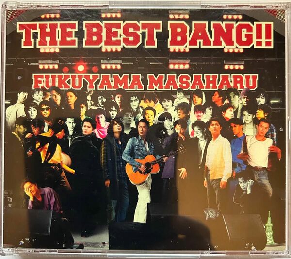 【ジャンク】CD ★ 福山雅治『THE BEST BANG!! 』☆ 4枚組 ベストアルバム 