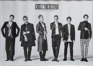 EXILE　『EXILE THE SECOND』　ポスター　！！　☆新品☆