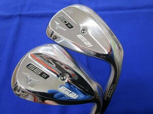 ●ミズノ　Es21 サテン【50度バンス10/56度バンス14】NSプロMODUS3 WEDGE 105 2本セット 中古品●