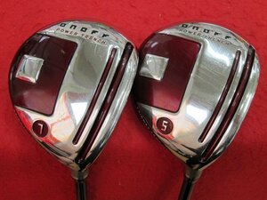 ★グローブライド　ONOFF FAIRWAY ARMS AKA 2018　5W(18) & 7W(21)　SMOOTHKICK MP-518F/R　【中古/2本セット】