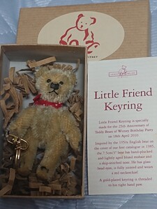 【WITNEY】LIttle Friend Keyring テディベア キーリング 現定数100