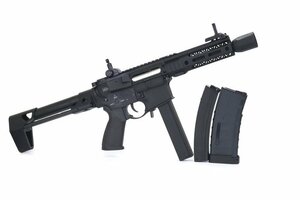 数量限定1円スタート！ DOUBLE BELL製 電動ガン SLRスタイル M4 PDW PCC No.095-3 店頭展示品 箱無し